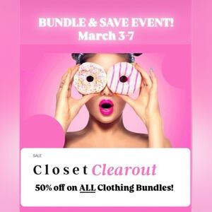 BUNDLE & SAVE EVENT!!!